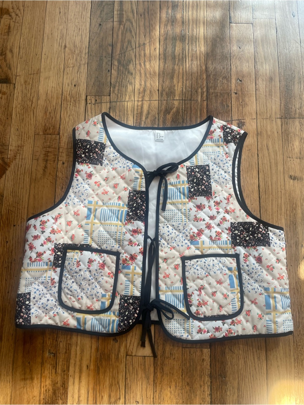 Quilted Vest, Size XL